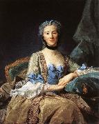 PERRONNEAU, Jean-Baptiste Madame de Sorquainville af china oil painting reproduction